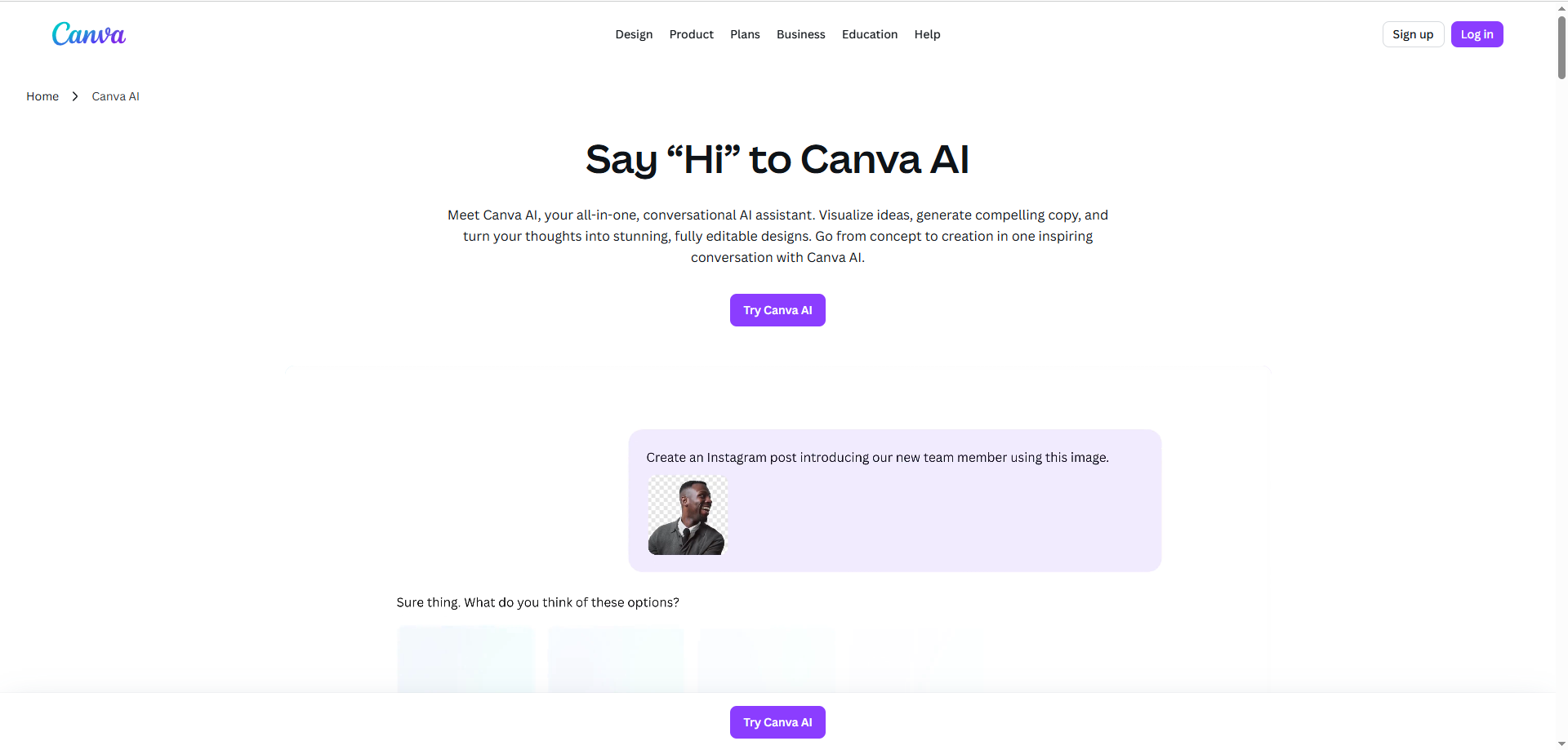 Canva AI
